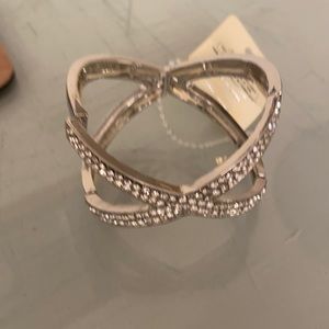 EsMor rhinestone stretch bracelet.